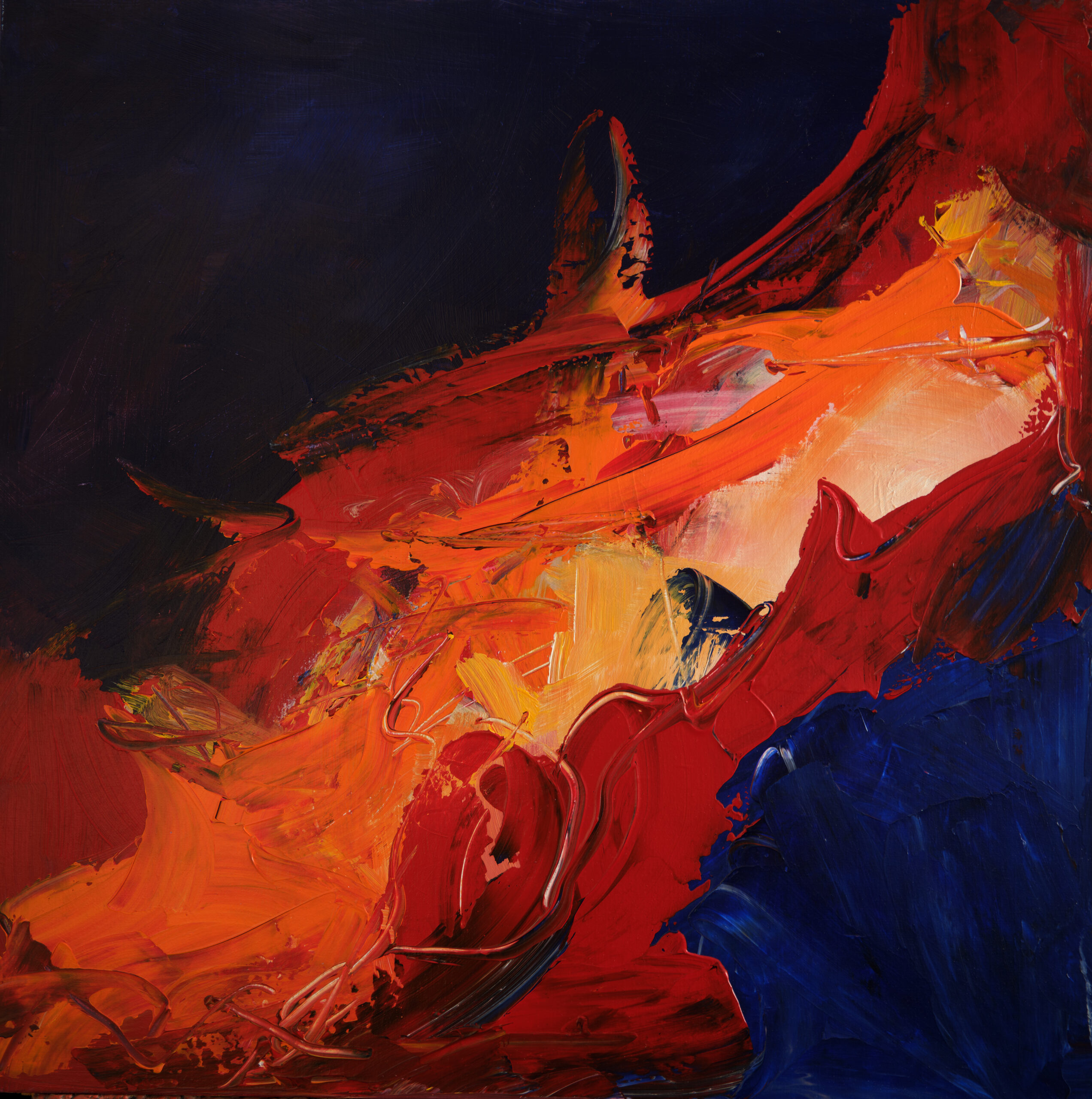 Olie doek Theo Urbach Titel : URBA1602 1